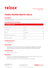 Tridex KS2000 mastic colle - FT